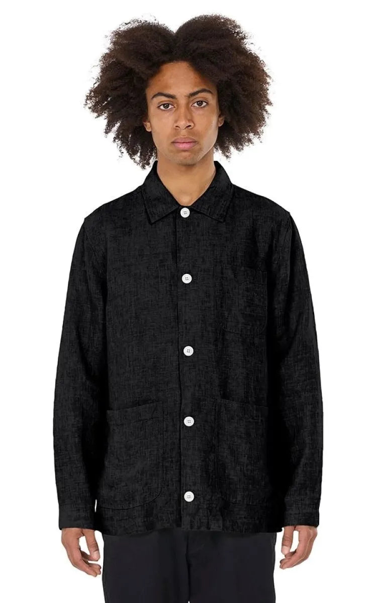 KnowledgeCotton Apparel Overshirt Linen