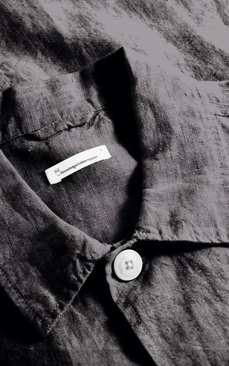 KnowledgeCotton Apparel Overshirt Linen
