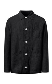 KnowledgeCotton Apparel Overshirt Linen
