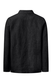KnowledgeCotton Apparel Overshirt Linen