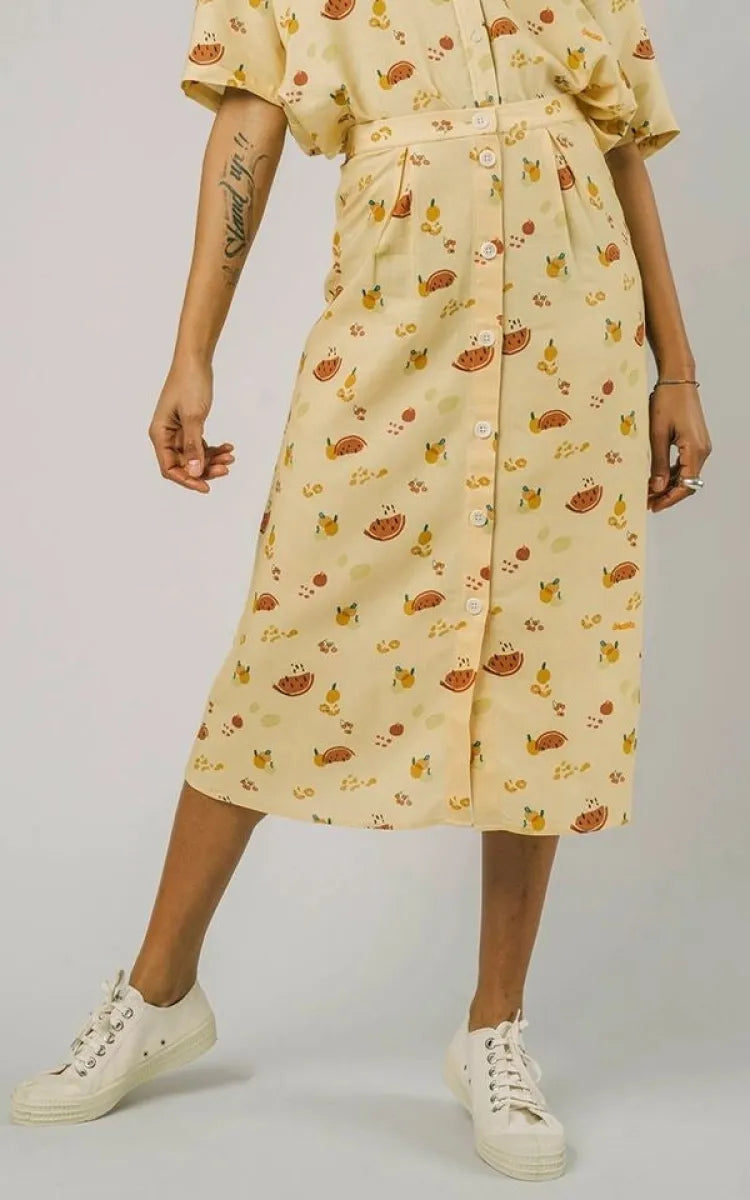 Brava Fabrics Skirt Fruits