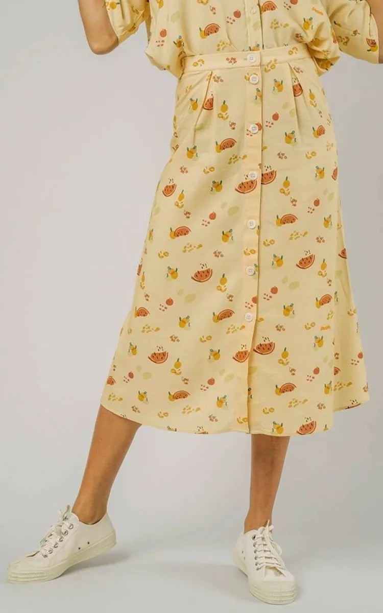 Brava Fabrics Skirt Fruits