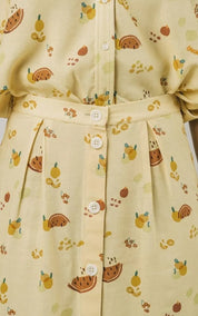Brava Fabrics Skirt Fruits
