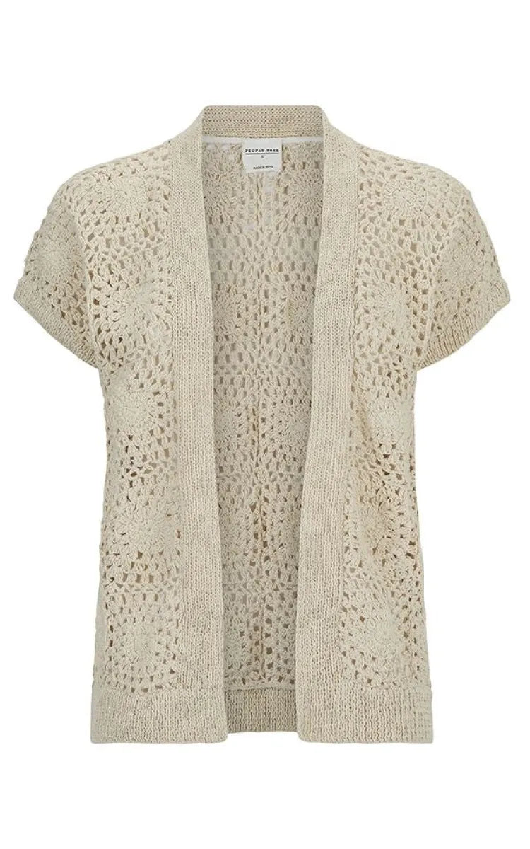 People Tree Cardigan Lara Crochet