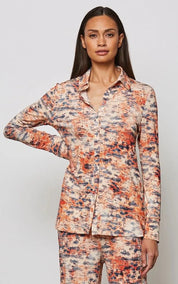 LaSalle Blouse Polo Printed