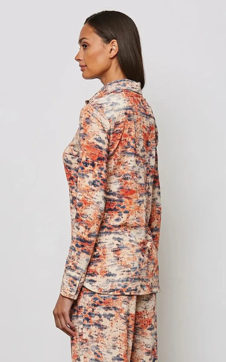 LaSalle Blouse Polo Printed