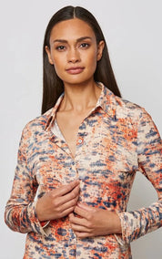 LaSalle Blouse Polo Printed