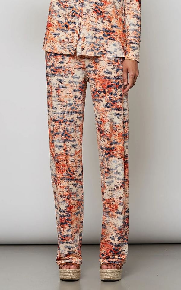 Pants Loose Printed