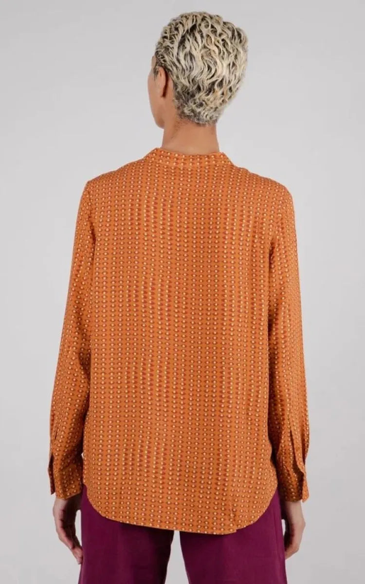 Brava Fabrics Blouse Eyes Mao Regular