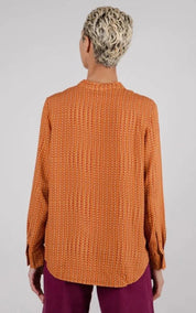 Brava Fabrics Blouse Eyes Mao Regular