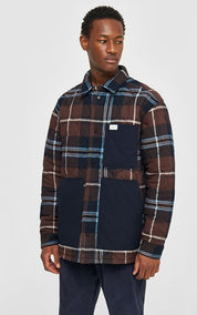 Overshirt Checked Quilted