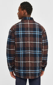 Overshirt Checked Quilted