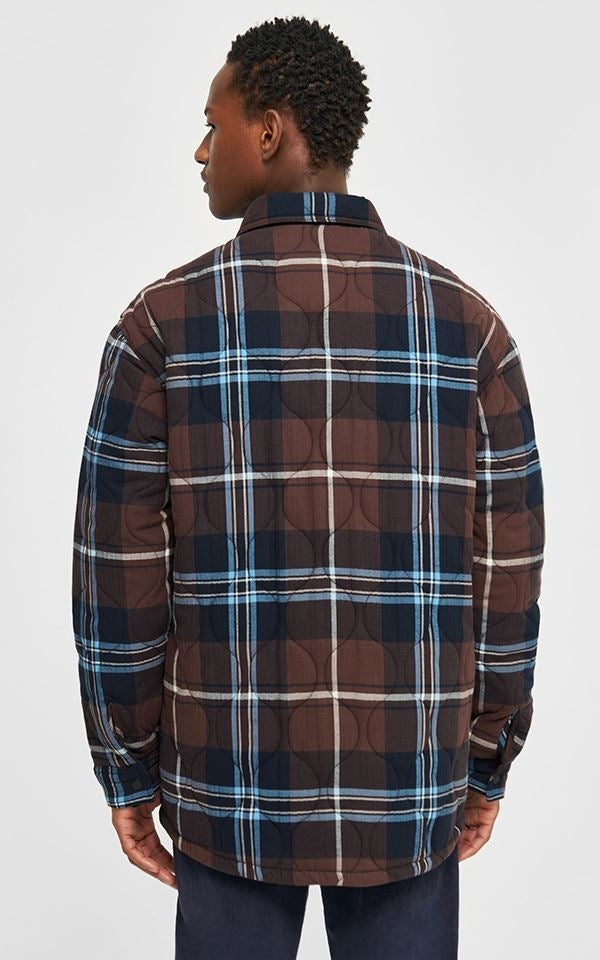 Overshirt Checked Quilted