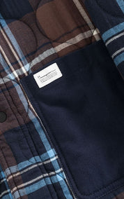 Overshirt Checked Quilted