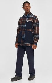 Overshirt Checked Quilted