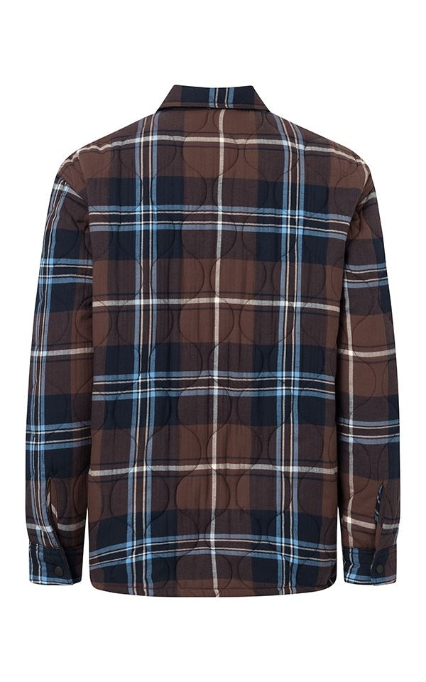Overshirt Checked Quilted
