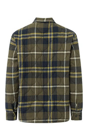 KnowledgeCotton Apparel Overshirt Checked Quilted