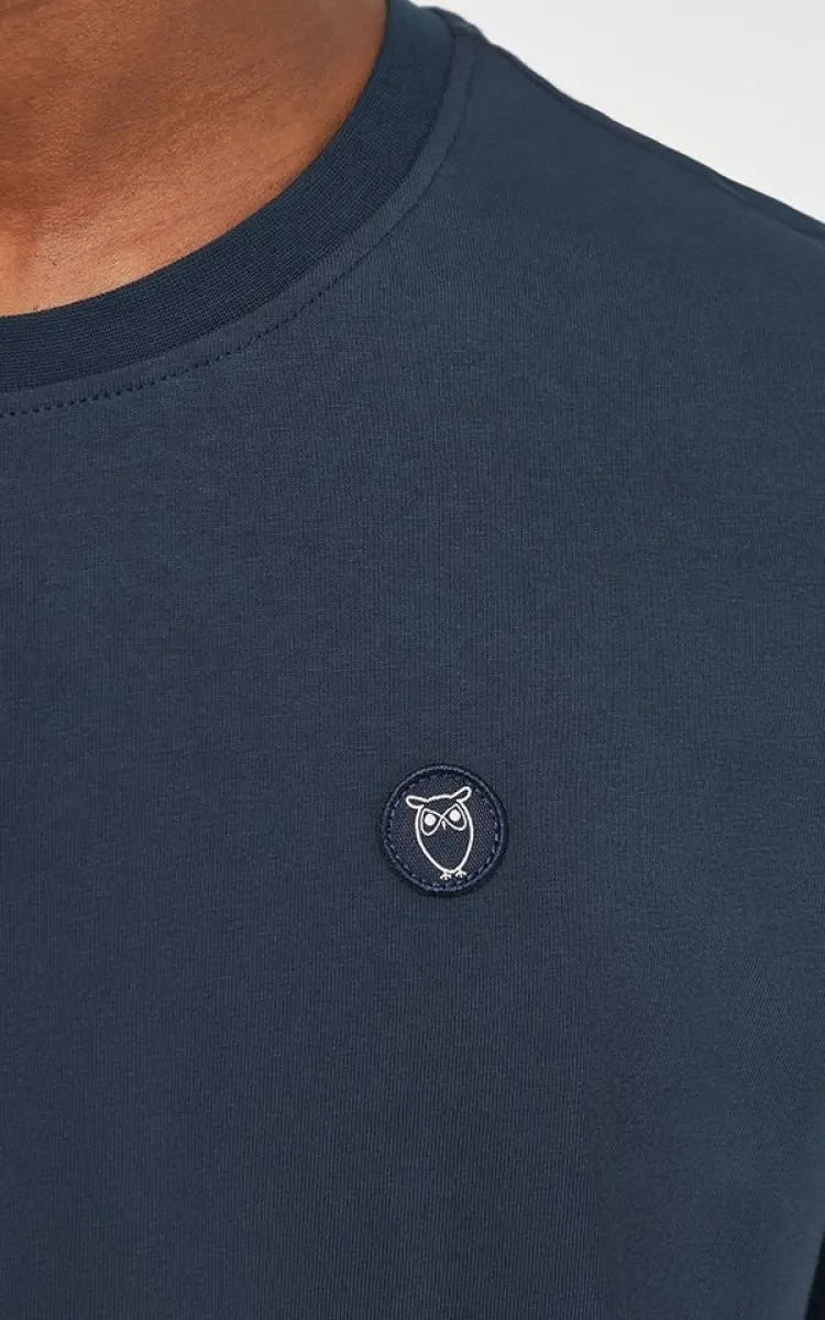 KnowledgeCotton Apparel T-Shirt Regular Badge