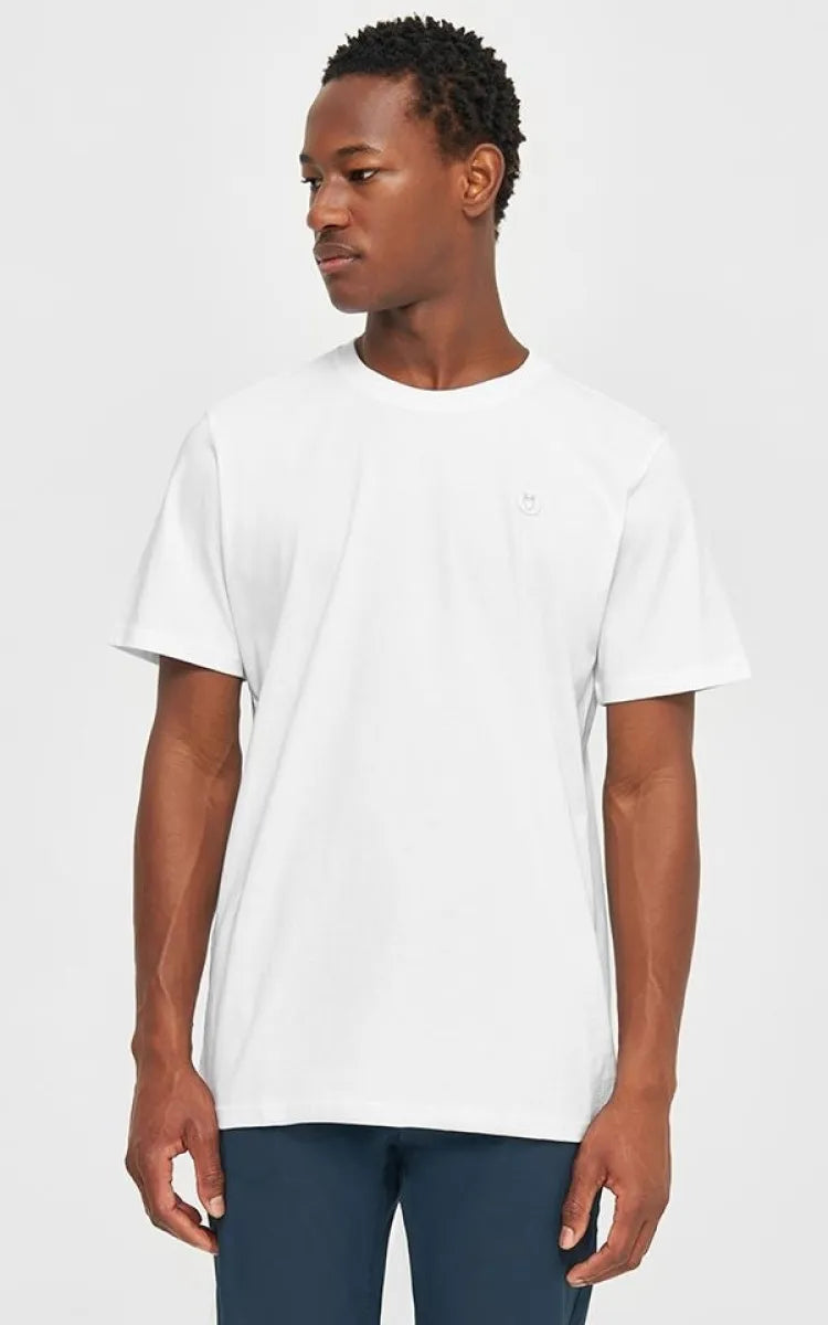 KnowledgeCotton Apparel T-Shirt Regular Badge