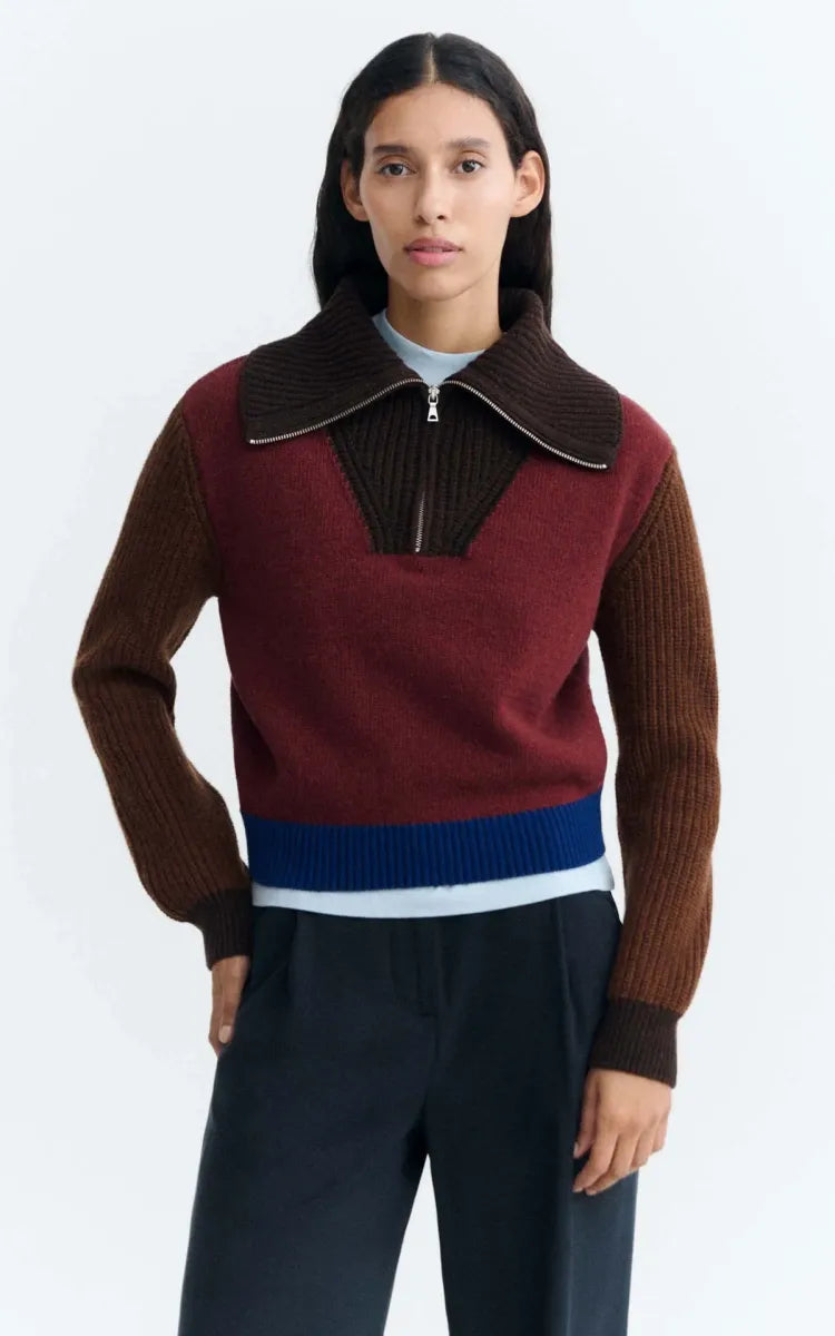 Thinking MU Tanit Multicolour Wool Sweater