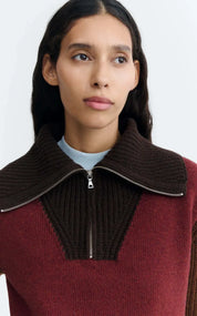 Thinking MU Tanit Multicolour Wool Sweater