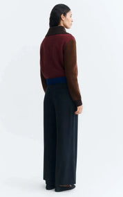 Thinking MU Tanit Multicolour Wool Sweater