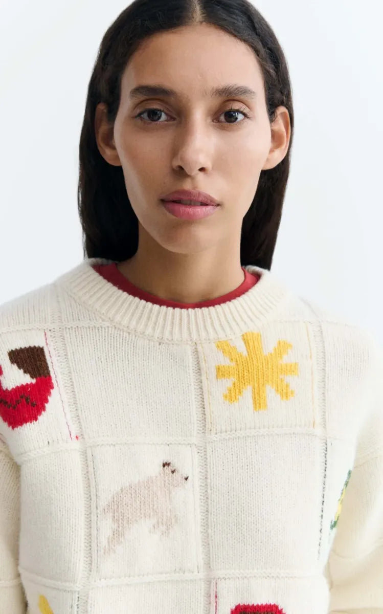 Thinking MU Sweater Knitted Candela