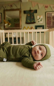 Lille Barn Wool Playsuit with feet