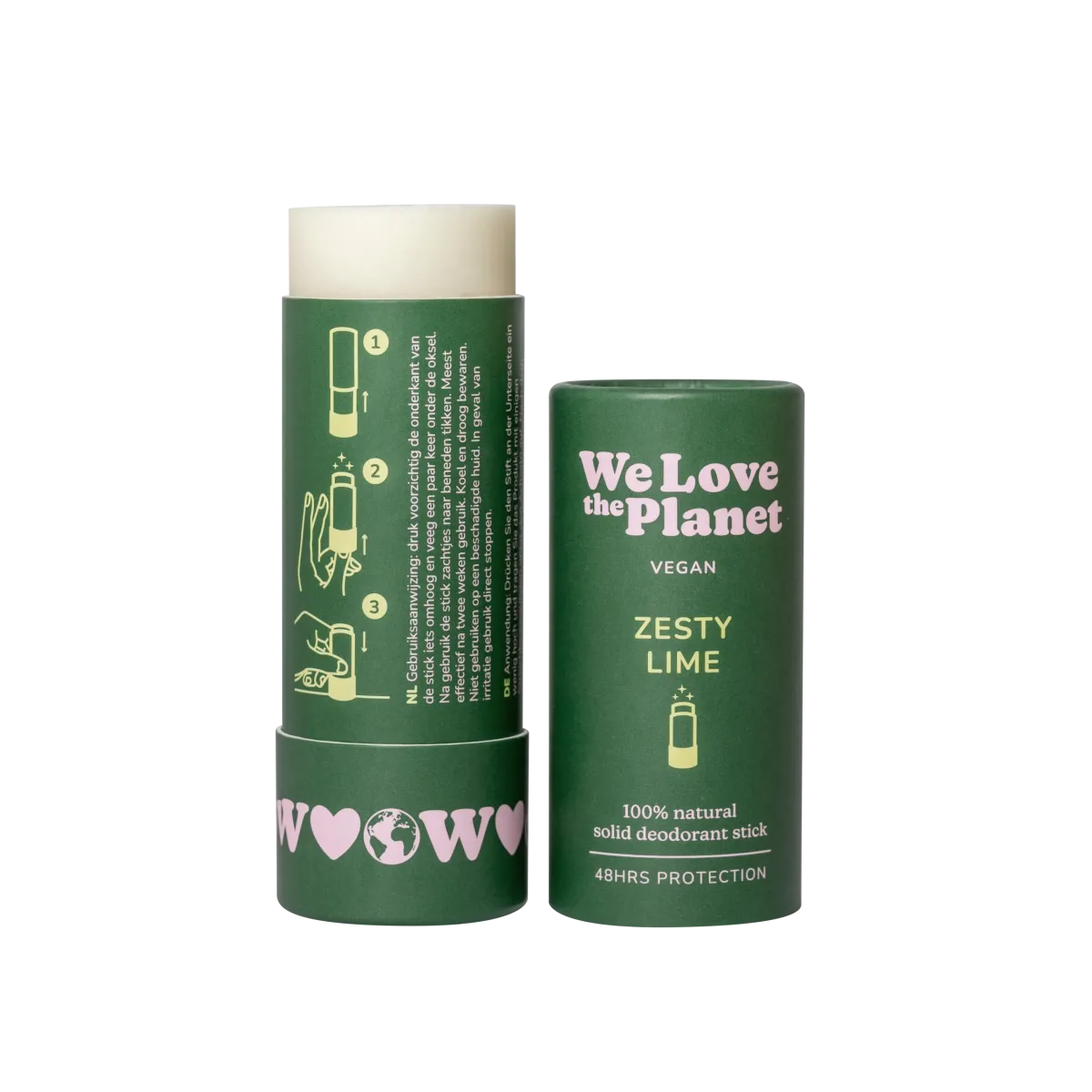 We Love The Planet Deodorant Stick - Zesty Lime